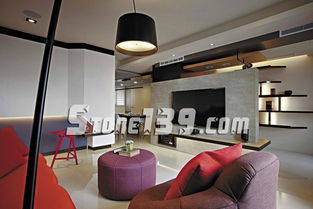 26款大氣簡單漂亮的石材電視背景墻家裝案例 多圖